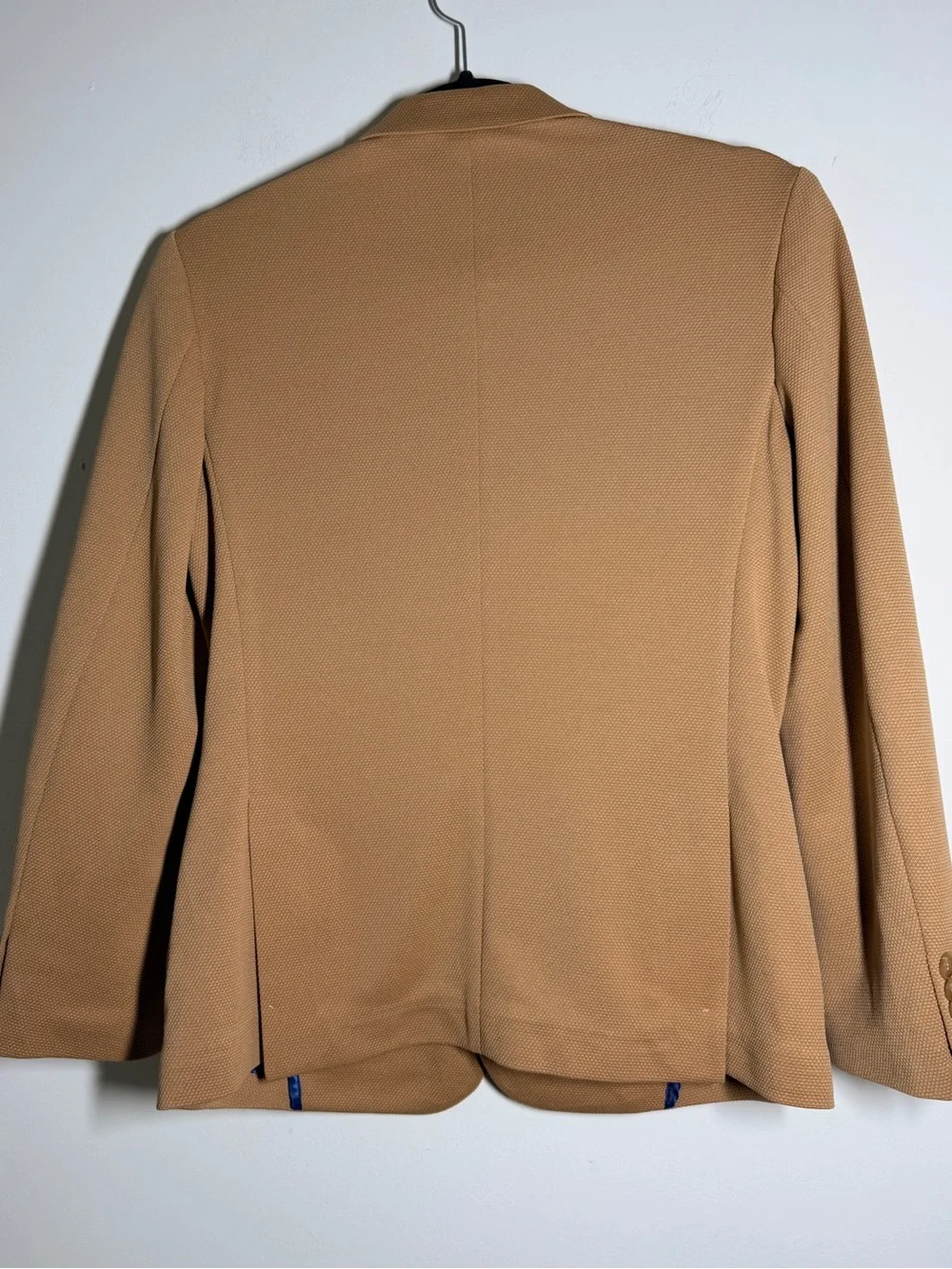 Isaac Mizrahi Boys 14 Camel Textured Blazer Sport Coat One Button NWT School